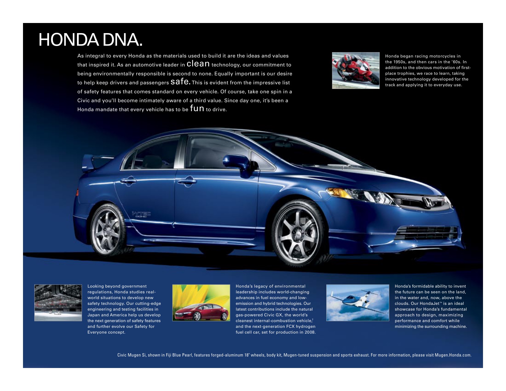 2008 Honda Civic Brochure Page 5